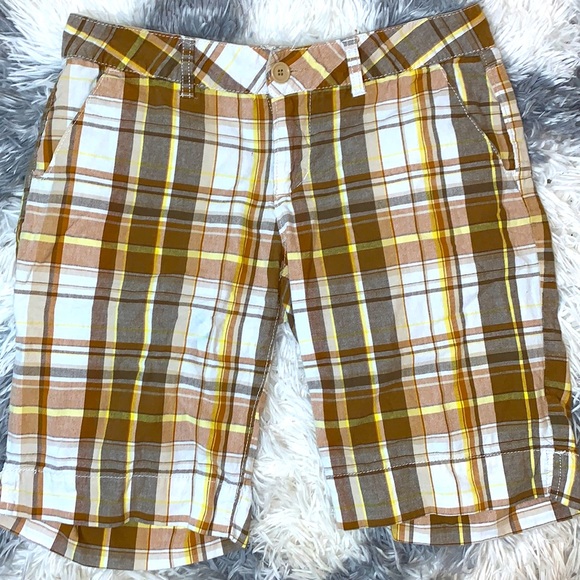 Union Bay Plaid Shorts Womens Size 9 